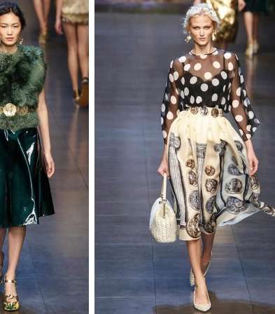 من اسبوع الموضة في ميلانو، اليك أزياء دولتشي آند غابانا