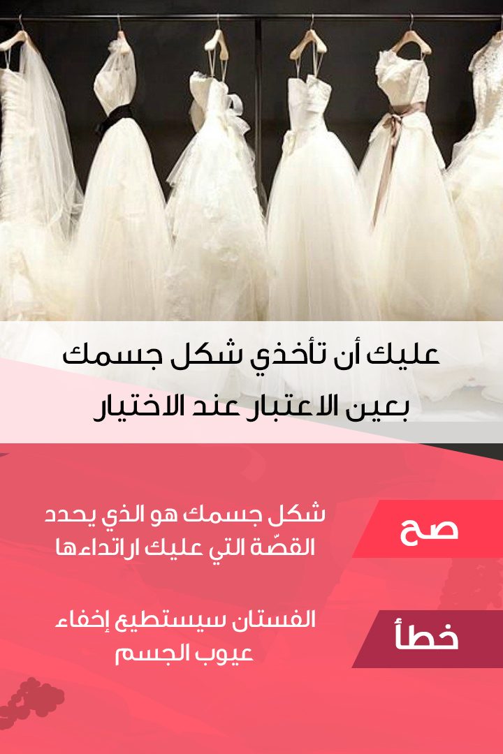 Story كيف تختارين فستان زفافك بالطريقة الأنسب