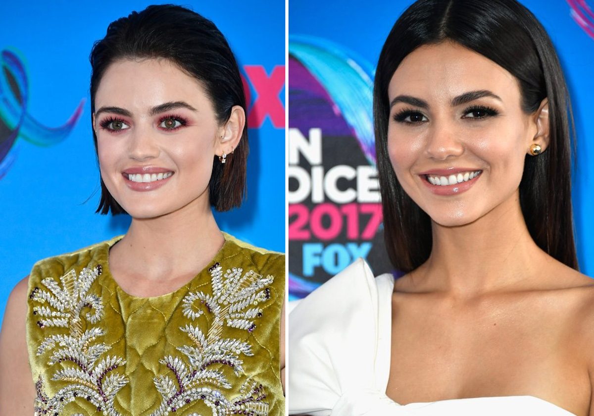 صيحات ماكياج وشعر النجمات في حفل 2017 Teen Choice Awards