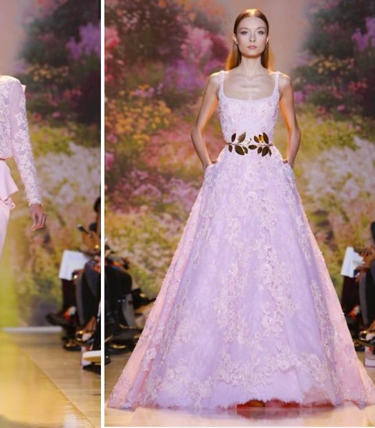 إليك أجلم الفساتين الراقية من توقيع زهير مراد لصيف 2014