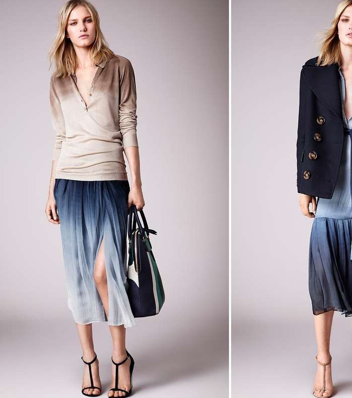 من مجموعة Burberry Resort 2015، إليك هذه الأزياء المميّزة