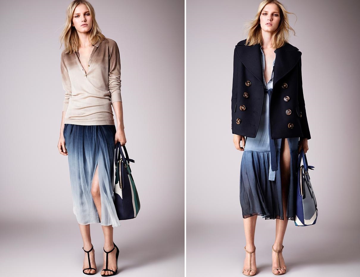 من مجموعة Burberry Resort 2015، إليك هذه الأزياء المميّزة