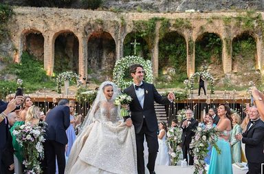 حفل زفاف أسطوري لنجمة ستار أكاديمي لارا اسكندر في بيروت