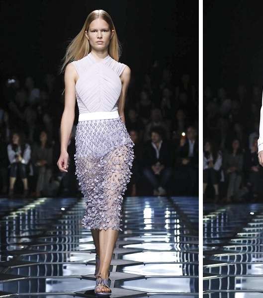 عرض مجموعة أزياء Balenciaga لربيع وصيف 2015