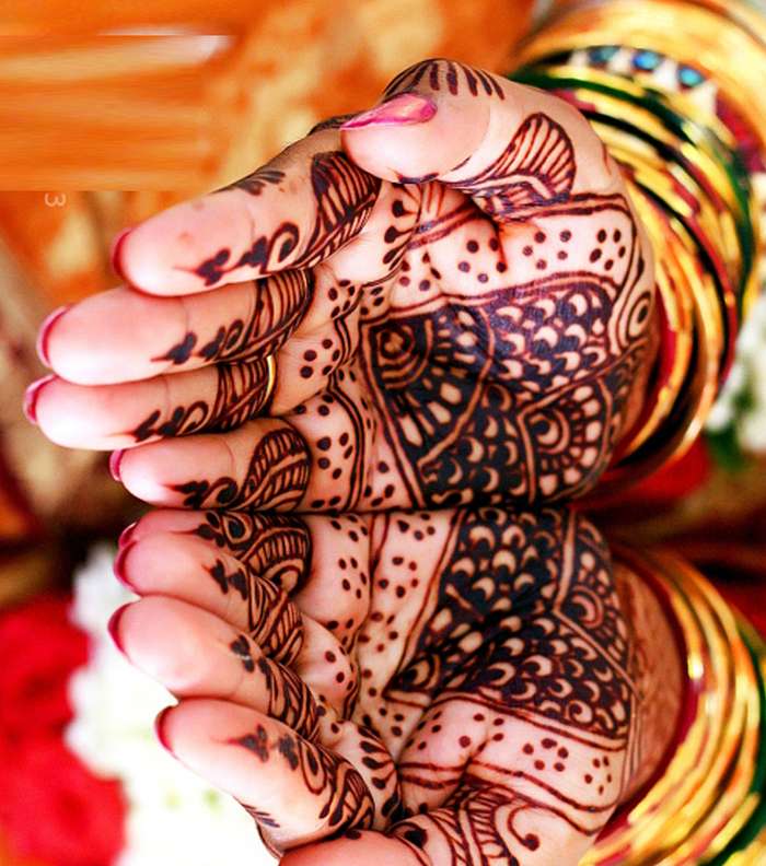 نقش حناء اماراتي ناعم جميل مستوحى من رمضان