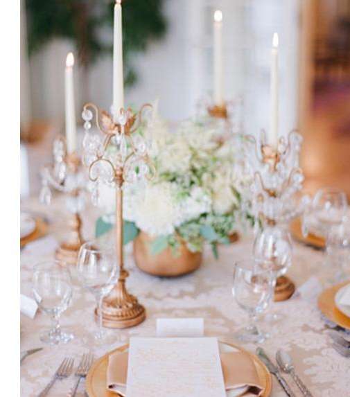 النحاسيّات على مائدة حفلات الزفاف في 2015 