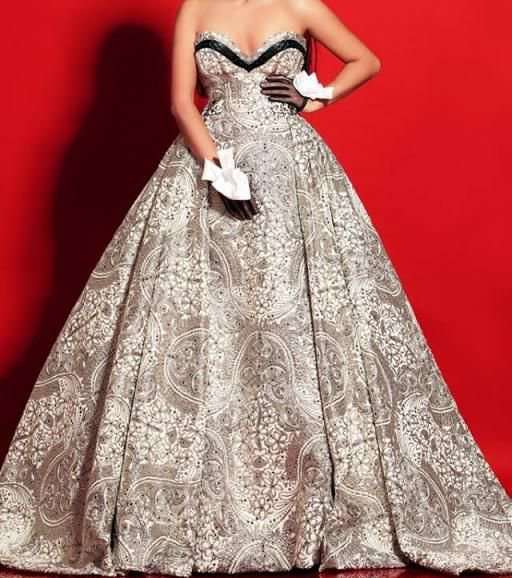 صور فساتين طوني يعقوب 2015