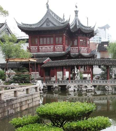 حديقة Yuyuan في الصين