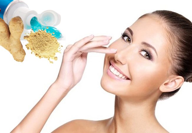خلطة الزنجبيل لتصغير الأنف