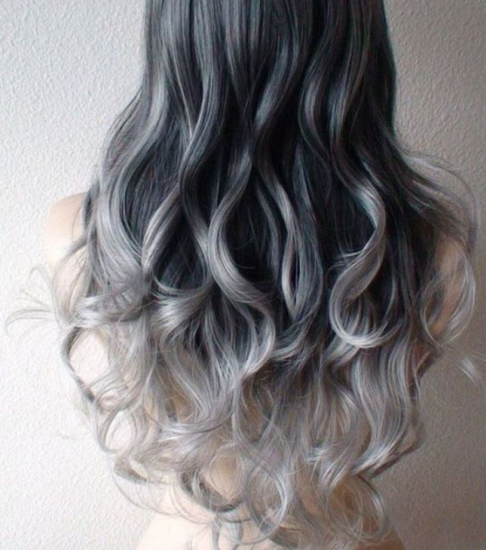 صور لون شعر اشقر رمادي مميز