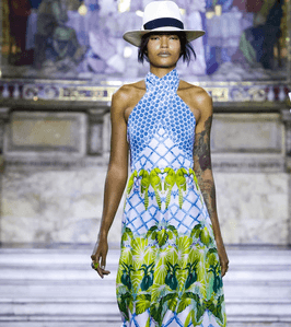 الفساتين المطبعة الطويلة من تمبرلي لندن لصيف 2016