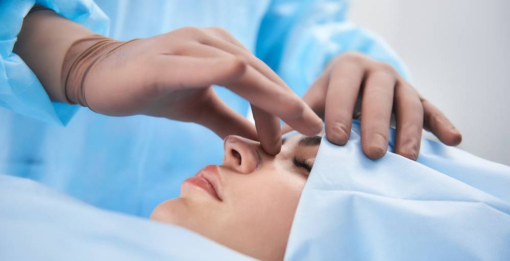 انواع عمليات تجميل الانف