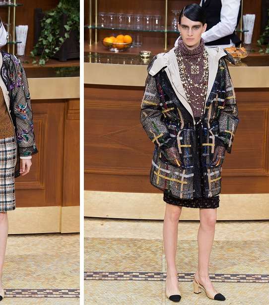 ازياء ملفتة من توقيع CHANEL لشتاء 2015-2016