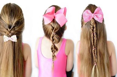 صور تسريحات شعر بسيطه وسهله للمدرسه