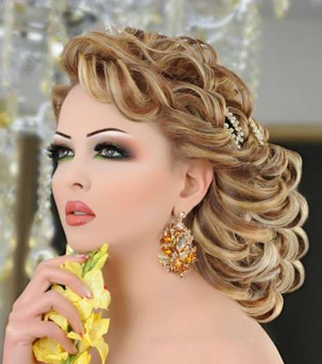 صور اجمل تسريحات شعر ويفي مرفوع