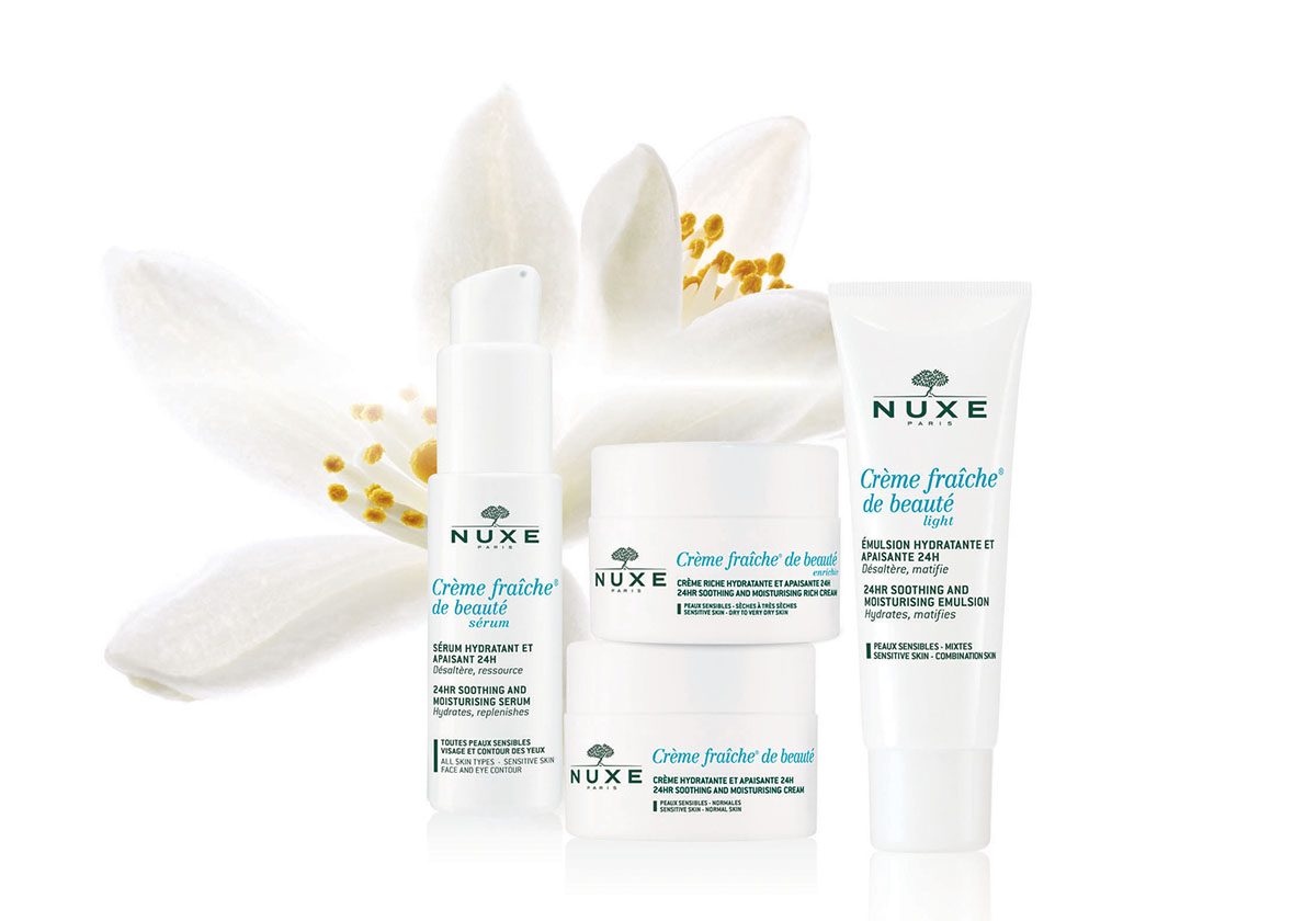 مجموعة Crème Fraiche®  de Beaute من Nuxe 