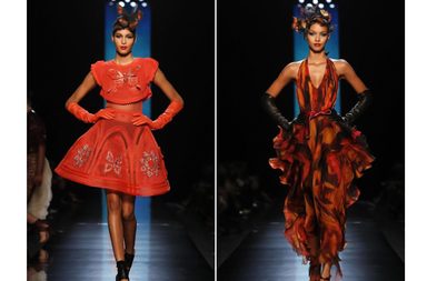 بالصور، إليك موديلات أزياء جان بول غولتييه لصيف 2014