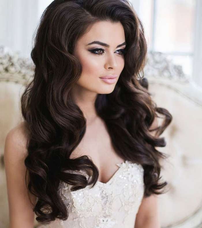 صور احلا تسريحات شعر مفتوح للسهرات