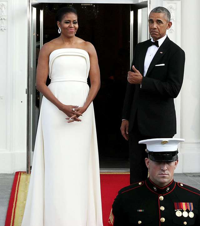 من الامور التي سنتذكر ميشيل اوباما بها انها كانت تختار ملابسها من توقيع مصممي ازياء صاعدين