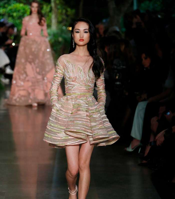 صور فساتين المصمم ايلي صعب 2015