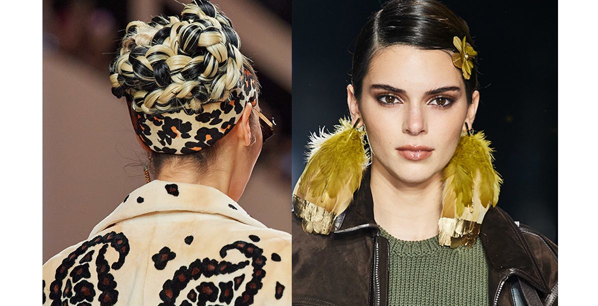 موديلات اكسسوارات الشعر تغزو مجموعات خريف وشتاء 2020 2021