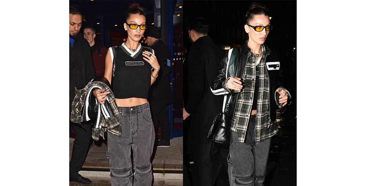 اجمل اطلالات بيلا حديد في العام 2020