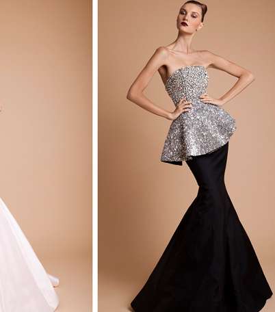 بالصور، أجمل موديلات الفساتين لشتاء 2014 من تصميم راني زاخم