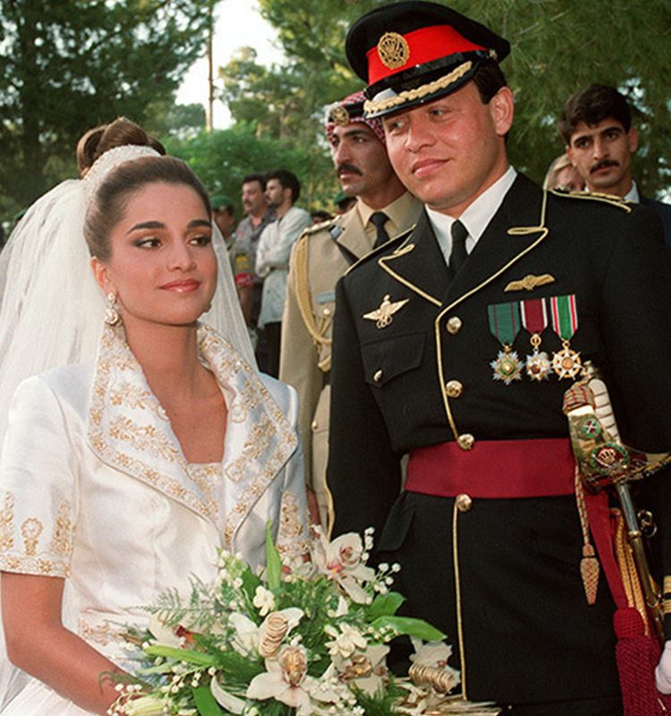 بالصور، عودة إلى حفل زفاف الملك عبد الله والملكة رانيا