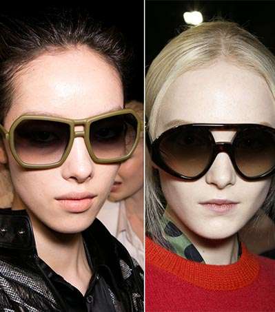 من صيحات الموضة لشتاء 2015، النظارات الشمسية بزجاج الـ Ombre