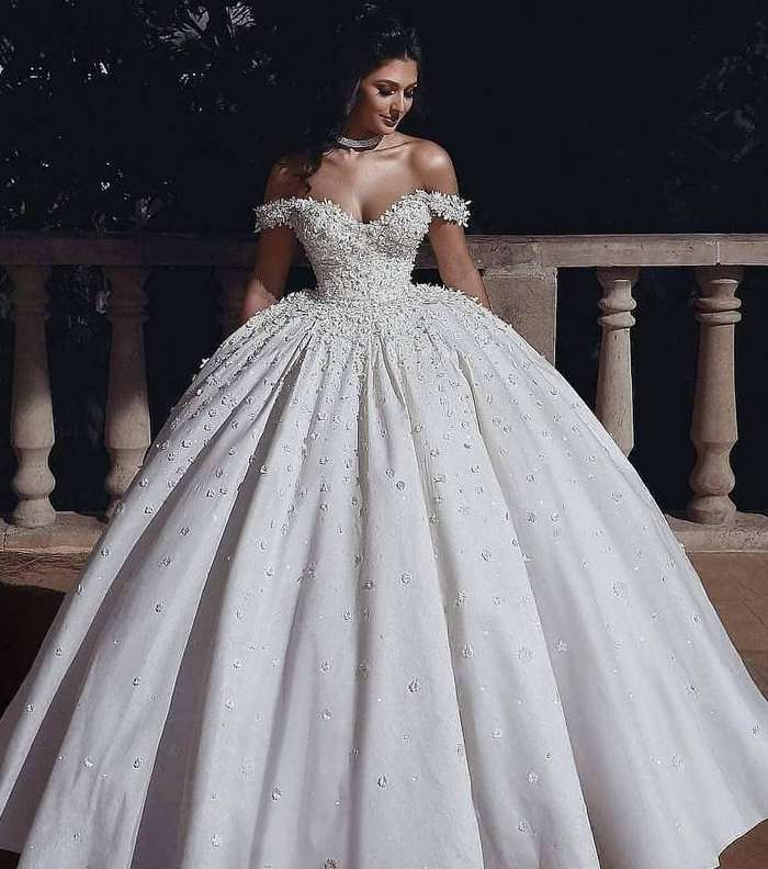 صور اجمل فستان عروس 2019