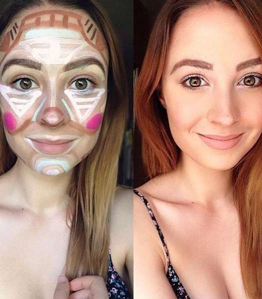 Clown Contouring..حين دخل وجه المهرّج في الماكياج