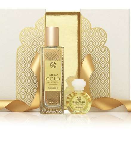 Life is Gold Collection من The Body Shop