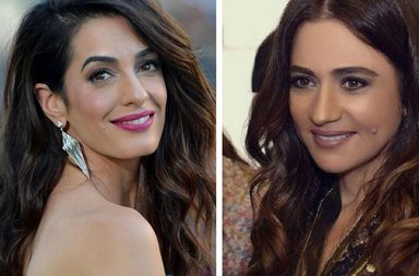 شقيقة أمل علم الدين تشبه شقيقة الفنانة اللبنانية جوليا