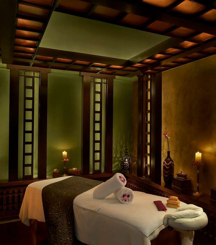 غرفة التدليك في منتجع Elixir 