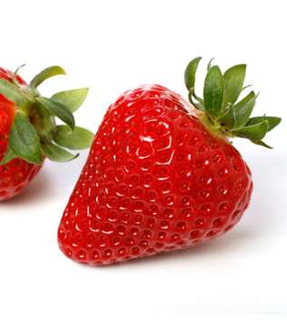 الخطوة الأولى: الفراولة