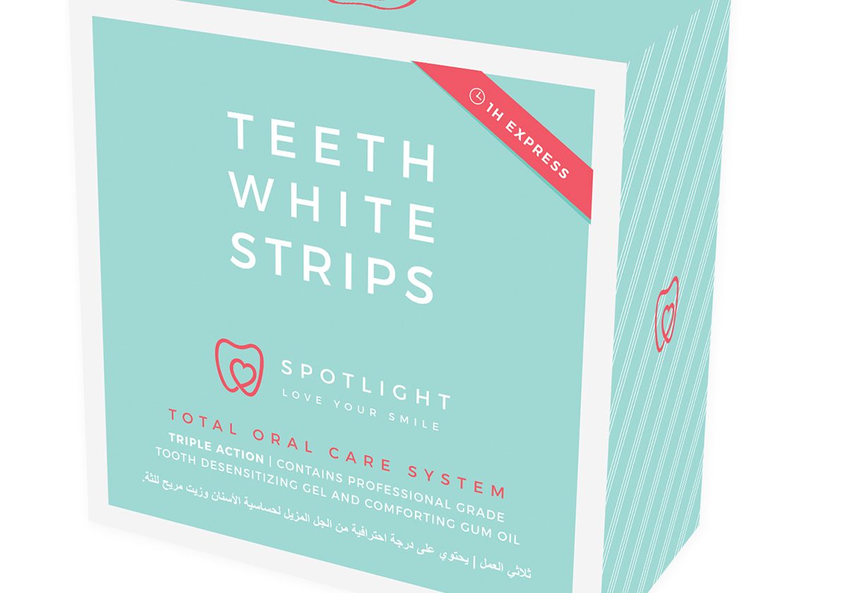 شرائط تبيض الأسنان Spotlight White Teeth Strips