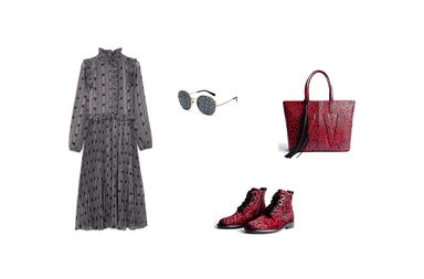 اللوك الاول من اشهر الماركات العالمية