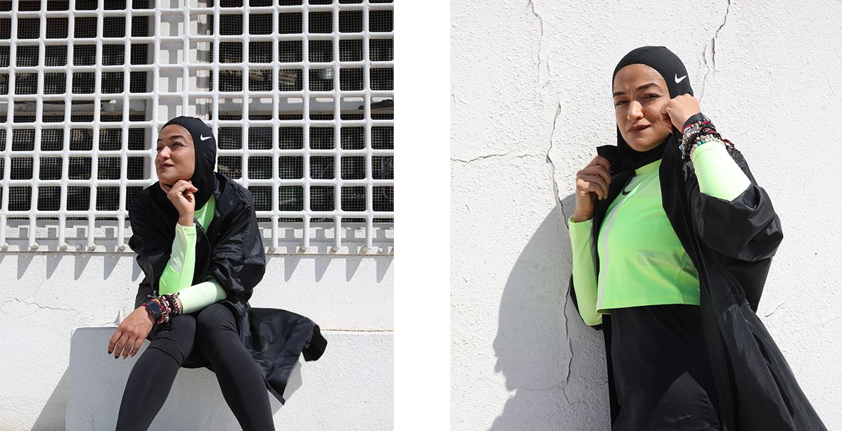 نساء أنقذوا الحجاب في تعاون مع نمشي من اجل يوم المراة العالمي