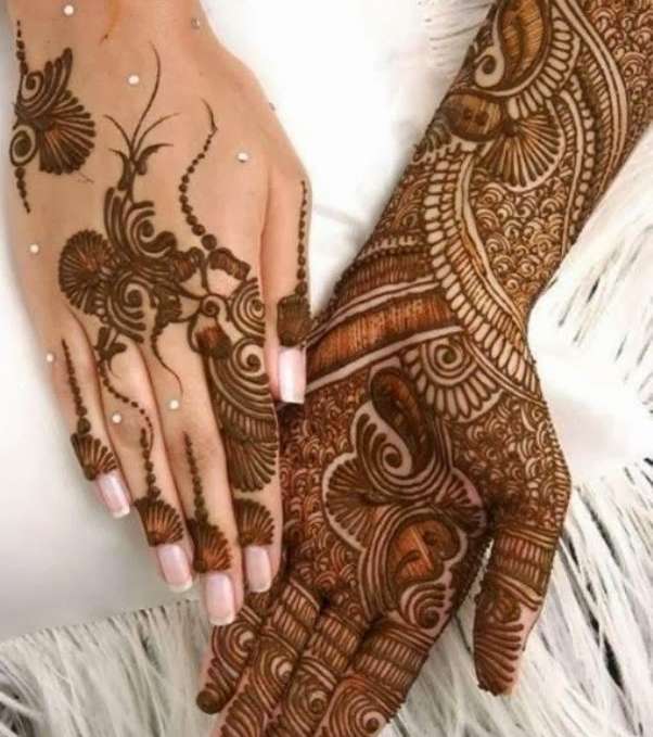 نقشة حناء جديدة