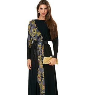 بما أن الأقمشة المطبعة موضة هذا الموسم، اختاري عباءتك مطبعة