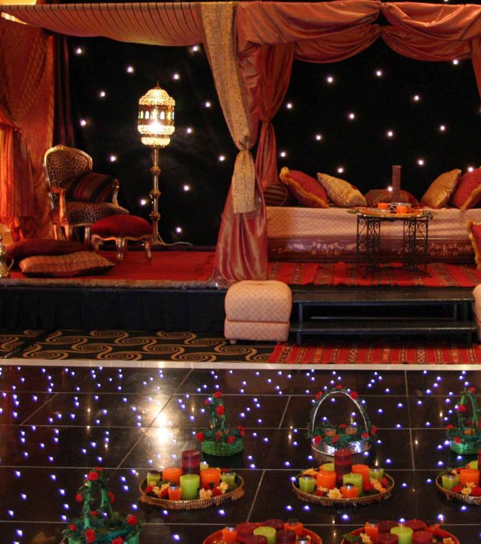للديكور دورٌ جوهري في الاحساس بسحر الليلة