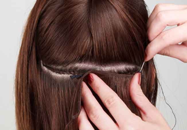 وضع خصلات مستعارة بشكل دائم