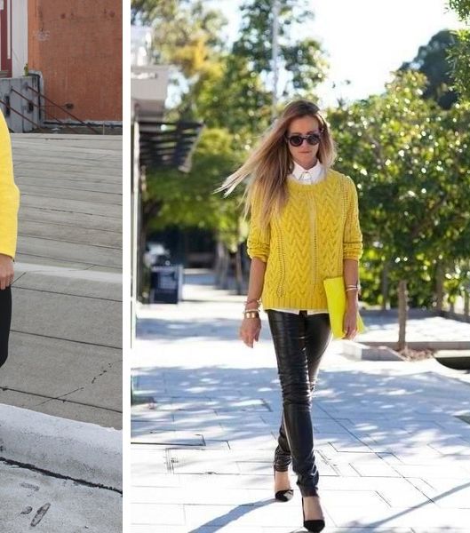 تميّزي مع موضة اللّون الأصفر 