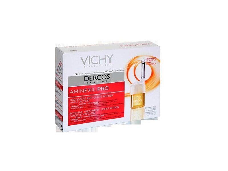 أمبول Vichy Dercos Aminexil Pro – anti-hair loss ampoule treatment