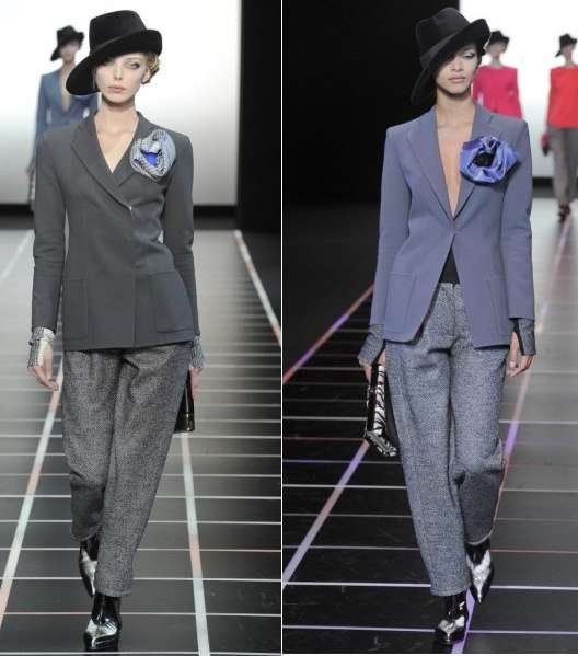 موضة البذلة الرسميّة في مجموعة جورجيو أرماني لشتاء 2013