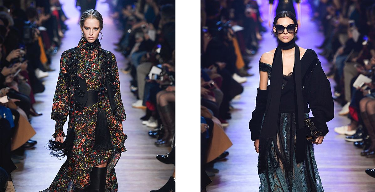 ازياء ايلي صعب لشتاء 2019