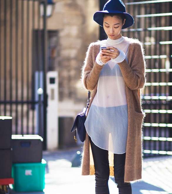 من الصحيات التي تناسب موسم الربيع، الكارديغان الطويلة