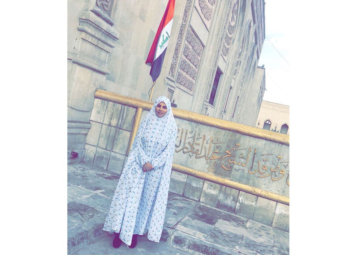 شمس الكويتية ترتدي الحجاب