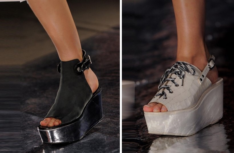 موضة الـ Platform Wedges مستمرة في صيف 2014