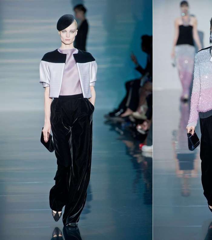 موضة الـ Minimalism تطغى على تصاميم جورجيو أرماني لشتاء 2013